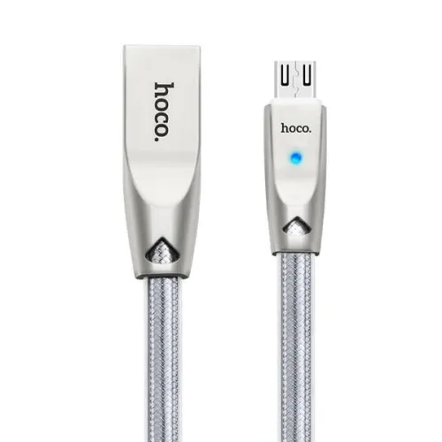 Cink ötvözet micro-USB töltő adatkábel Samsung, LG, Sony, HTC, Xiaomi, Android telefonokhoz