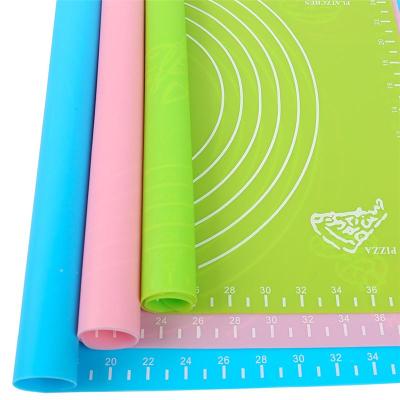 NEER 50*40cm  magas hőmérsékletű élelmiszeripari szilikon alátét mértékegységekkel sütés puha vágódeszka