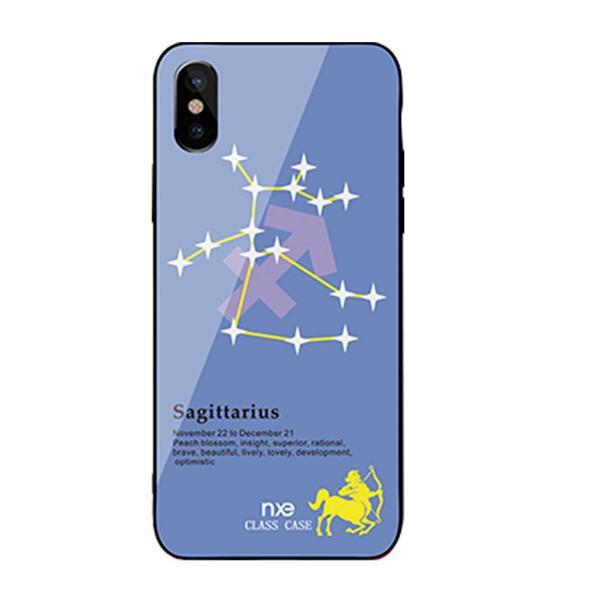 Tizenkét csillagkép edzett üveges telefontok iPhone X/8/8p/7p/7/6p/6 készülékhez