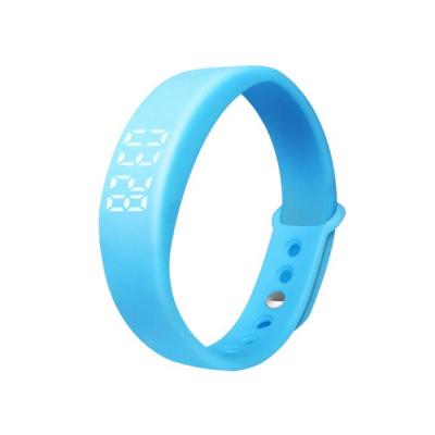 Új sport 3D-s Step okos szilikon karkötő