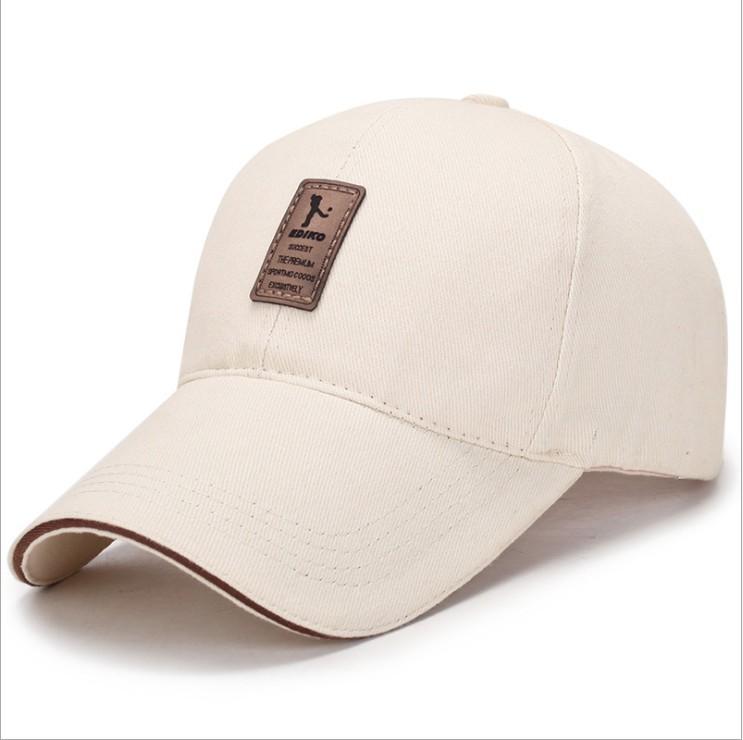 Férfi baseball sapka állítható alkalmi sapka szolid divatos színű nyári őszi