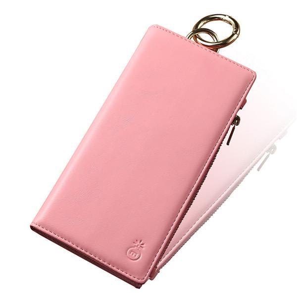 Bőr tok Multifunkcionális 2 az 1-ben Pénztárca Telefon tok iPhone X/8P/8/7P/7/6P/6