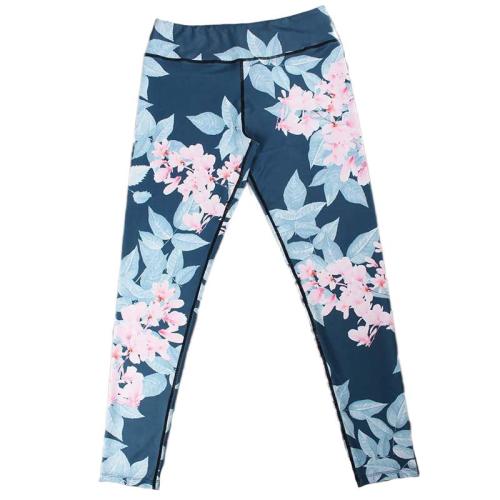 NEER Sport leggings magas derekú szoros nadrág szexi futáshoz trnához virágos jóga nadrág harisnya