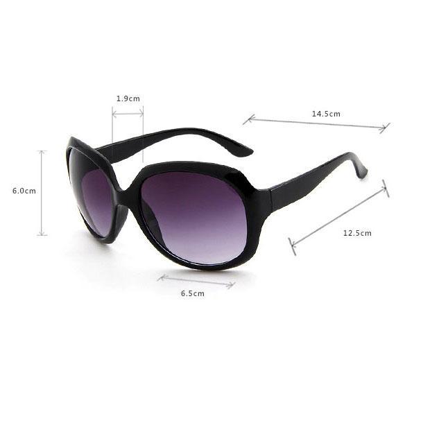 Női retro klasszikus ovális alakú Oculos napszemüvegek