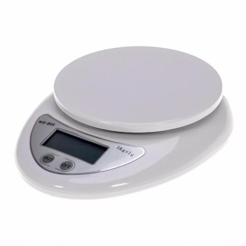 NEER hordozható 5 kg digitális konyhai mérleg, LCD kijelzős étel mérleg