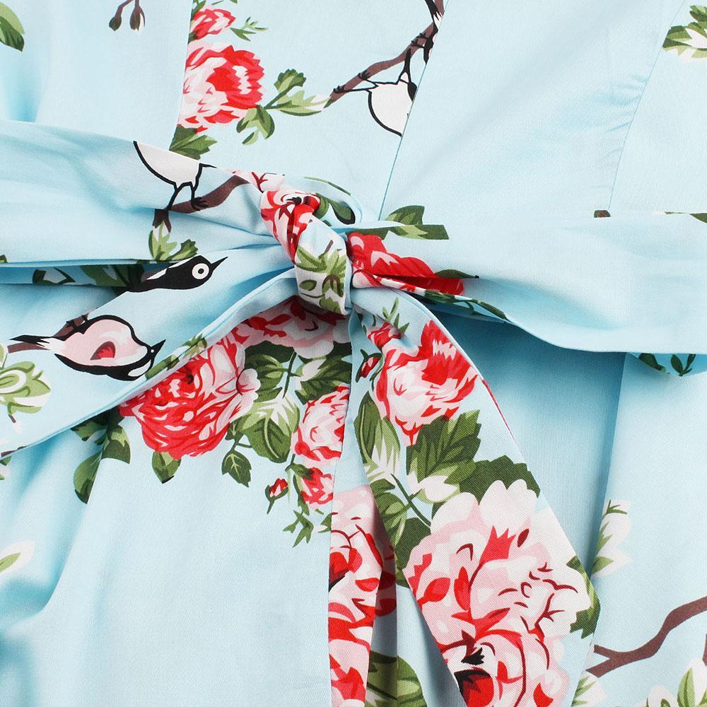 Női Klasszikus 1950-es stílusú rockabily koktélruha