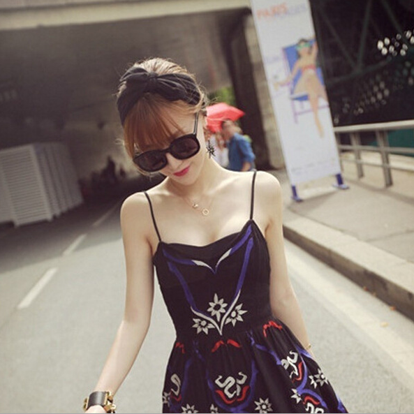 Női elasztikus rugalmas, egyszerű hajpánt, fejpánt, hajkiegészítők