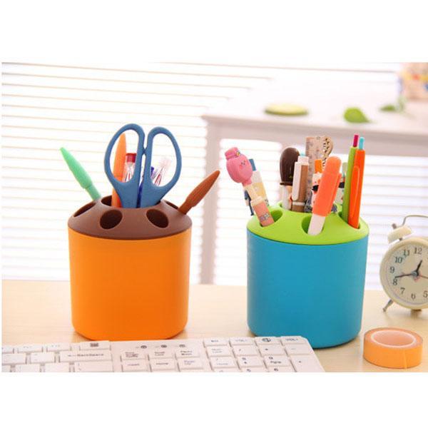 Kreatív otthoni fogkefe tartó Többcélú műanyag fogkefe tárolócső