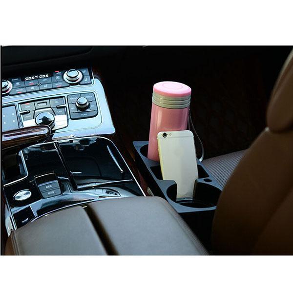 Neer Autós Multifunkcionális Autós vizesüveg tartó Italtartó Telefon tartó Tároló doboz