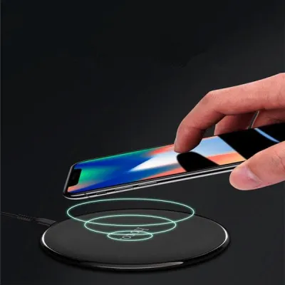 Vezeték nélküli töltő iPhone X 8 8 Plus és Samsung Galaxy S7 / S8 / S8+/ S6edge készülékekhez