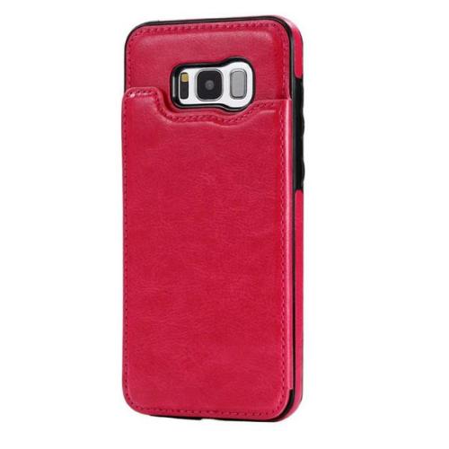 Retro PU bőr tok Iphone X/8P/8/7P/7/6P/6 tokhoz Samsung s9/s9plus/Note8 telefonokhoz