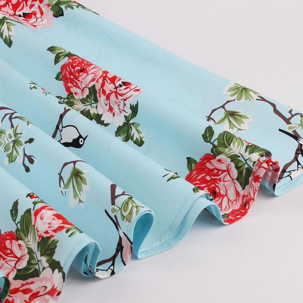 Női Klasszikus 1950-es stílusú rockabily koktélruha