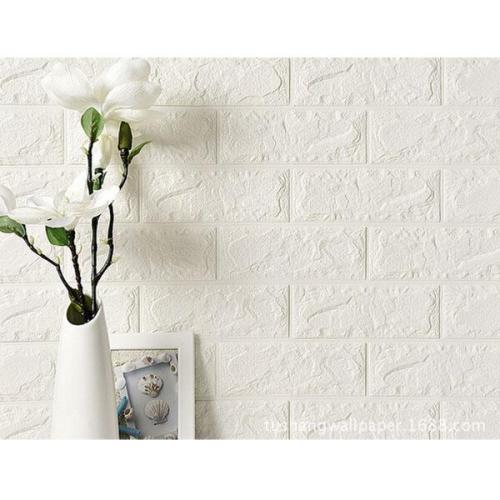 3d Wall Stickers Tégla minta Nappali hálószoba Vízálló háttérkép Felújítási papír