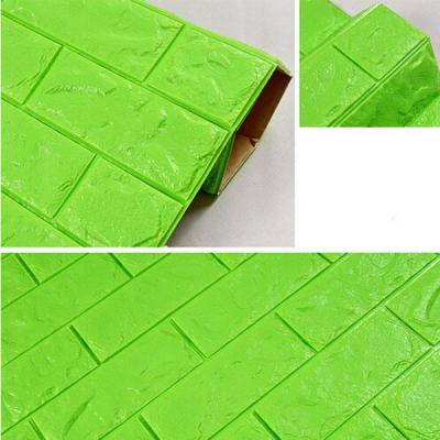 3d Wall Stickers Tégla minta Nappali hálószoba Vízálló háttérkép Felújítási papír
