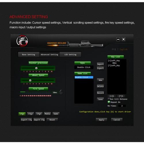 V5 játék Eat csirke egér USB programozás Négy színű mechanikus egér