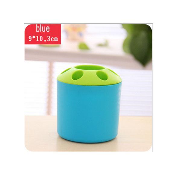 Kreatív otthoni fogkefe tartó Többcélú műanyag fogkefe tárolócső