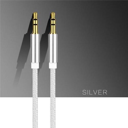 Alumínium Ötvözet Audio Kábel  3.5 mm Aux Réz Autós Univerzális Kábel