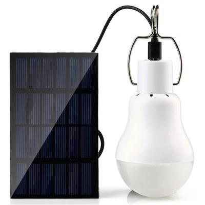 15w LED-es, napelemes, hordozható, izzós, kemping horgász lámpa