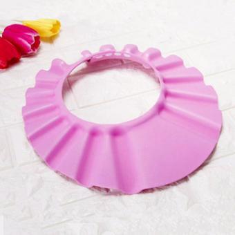 Új bébi lányka, fiú, csecsemő sapka, védő sapka hajmosáshoz, vízálló sapka