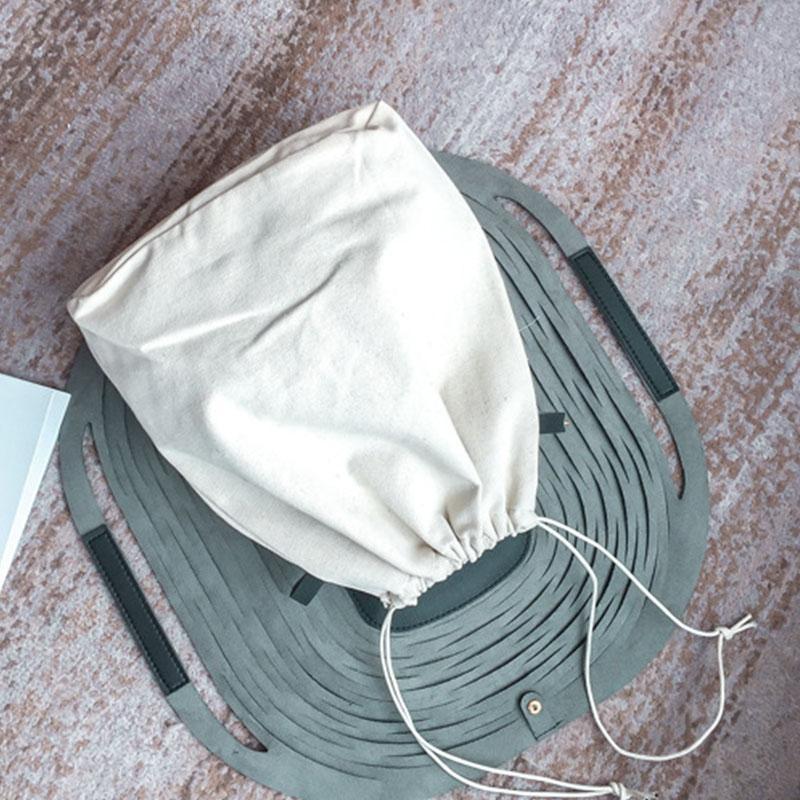 Női divatos, hálós, lyukacsos, vászon, mobil, kézitáska