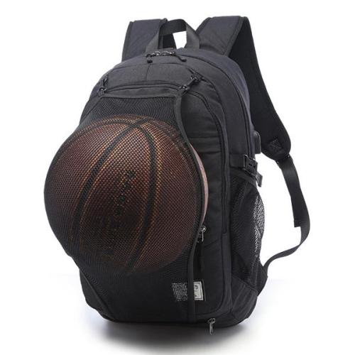 Túra hátizsák, sport, nagy méretű, kosaras hátizsák USB töltővel
