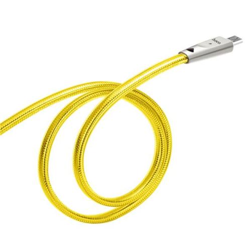 Cink ötvözet micro-USB töltő adatkábel Samsung, LG, Sony, HTC, Xiaomi, Android telefonokhoz