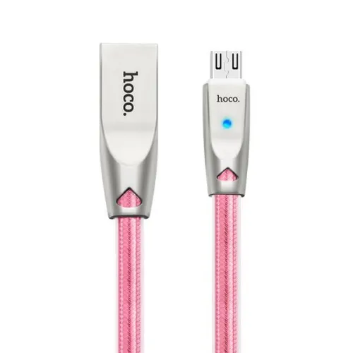 Cink ötvözet micro-USB töltő adatkábel Samsung, LG, Sony, HTC, Xiaomi, Android telefonokhoz