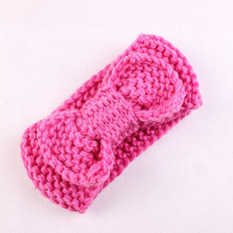 Új kötött fejpánt kislányoknak, elasztikus turbán, fülmelegítő fejdísz