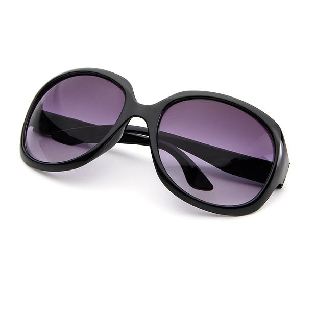 Női retro klasszikus ovális alakú Oculos napszemüvegek