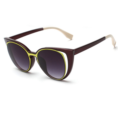Női, macskaszem napszemüveg, retro oculos de sol feminino UV40
