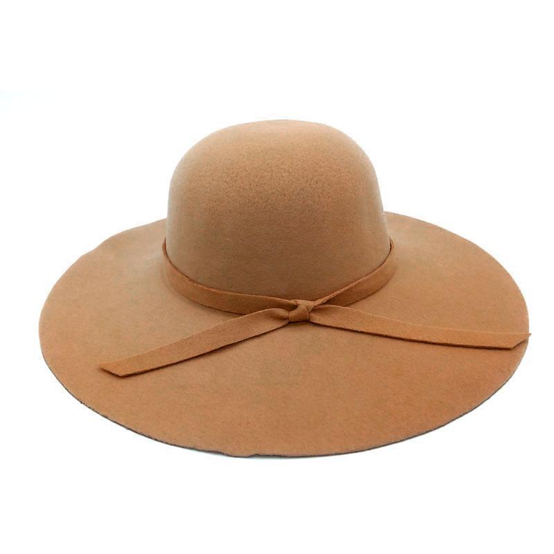 Női Vintage széles hullámos nagyméretű szalmakalap