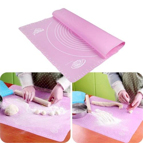 NEER 50*40cm  magas hőmérsékletű élelmiszeripari szilikon alátét mértékegységekkel sütés puha vágódeszka