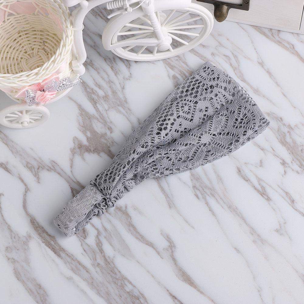 1 db Női Csipke Széles Pántos Bandana Fejfedők Sport Elasztikus Fejdísz Haj tartozékok