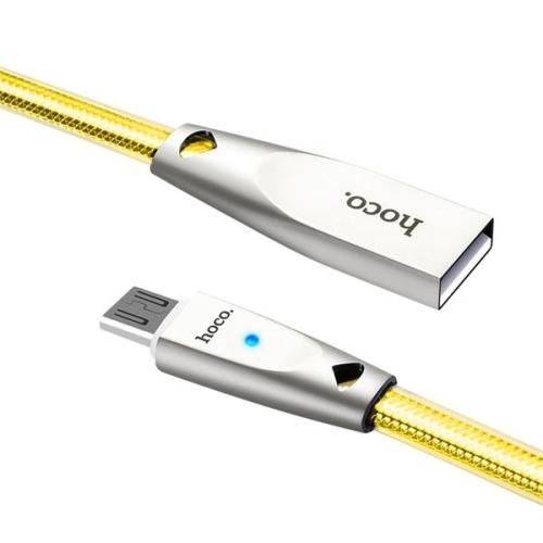 Cink ötvözet micro-USB töltő adatkábel Samsung, LG, Sony, HTC, Xiaomi, Android telefonokhoz