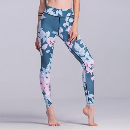 NEER Sport leggings magas derekú szoros nadrág szexi futáshoz trnához virágos jóga nadrág harisnya