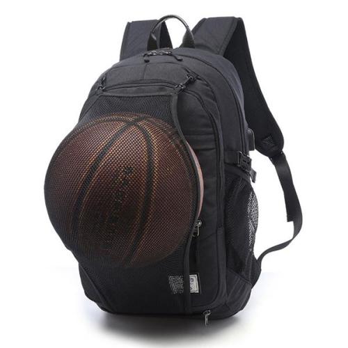 Túra hátizsák, sport, nagy méretű, kosaras hátizsák USB töltővel