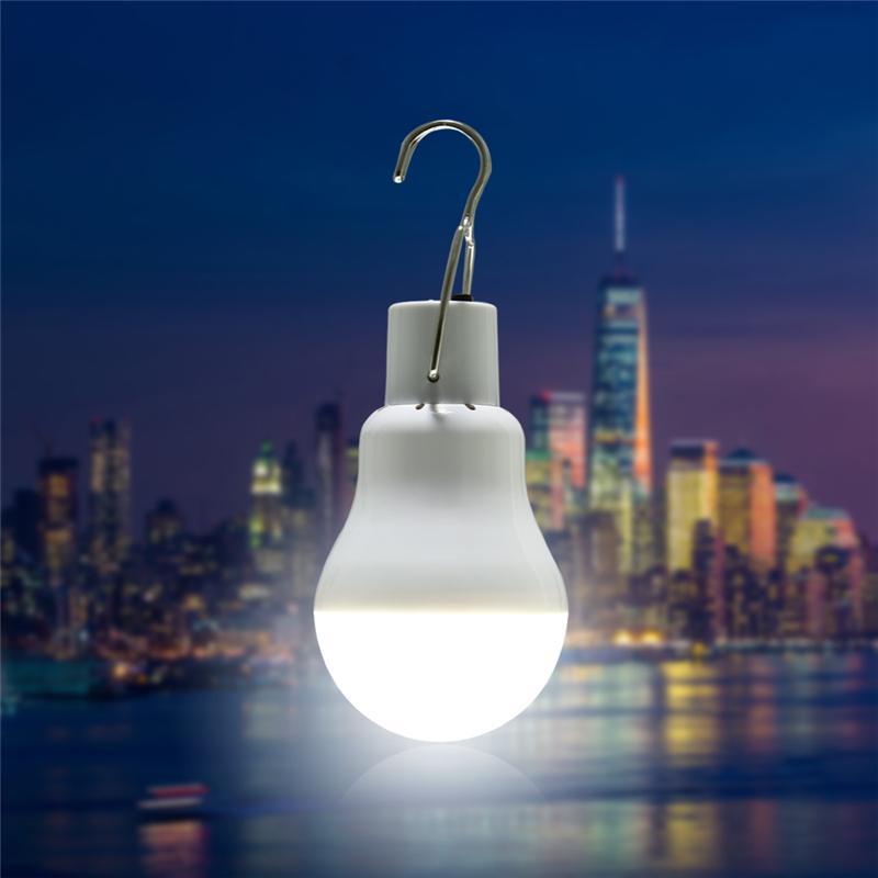 15w LED-es, napelemes, hordozható, izzós, kemping horgász lámpa