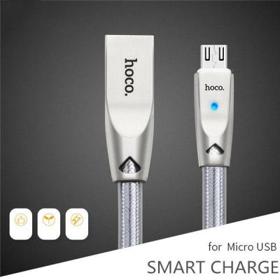 Cink ötvözet micro-USB töltő adatkábel Samsung, LG, Sony, HTC, Xiaomi, Android telefonokhoz