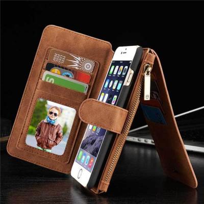 Luxus bőr, multifunkciós telefontok iPhoneX/8P/8/7P/7/6P/6 készülékhez