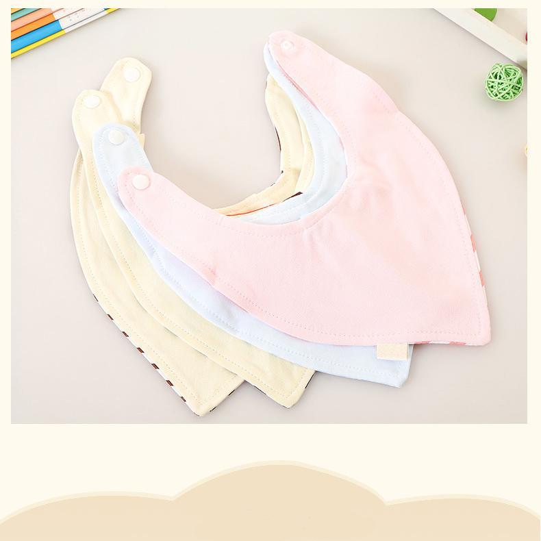 Muszlin előke, háromszögű előke, pamut előke, babaruha, bandana