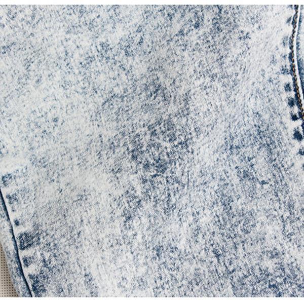 Ultra nyúlékony koptatott női farmer ceruzafarmer