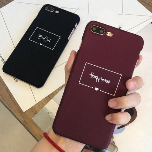 Ütésálló ultravékony kemény hátoldalú telefontok iPhone 6 6s 7 Plus 8 Plus X telefonhoz