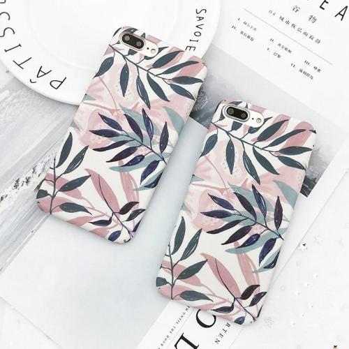 Levélmintás Telefontok iPhone 6/6s/6 Plus/7/7 Plus telefonhoz