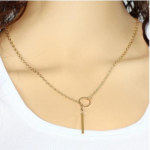 NEER Alkalmi Végtelen kereszt Lariat Nyakék Arany Choker Nyaklánc Nőknek Ékszer