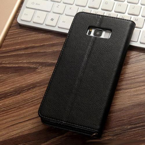 Luxus, kihajtható bőrtok, iPhone X/8P/8/7P/7/6P/6 telefonhoz, Samsung s9/s9P/N8 telefonhoz