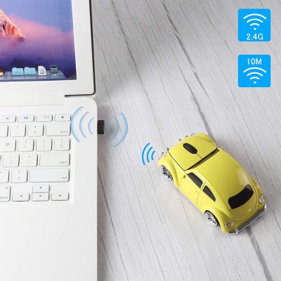 Wireless VW Beetle Model Mouse