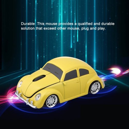 Wireless VW Beetle Model Mouse