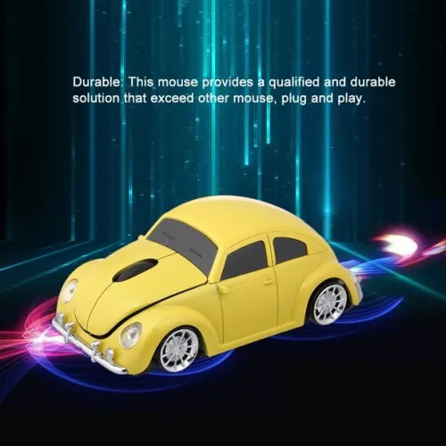Wireless VW Beetle Model Mouse