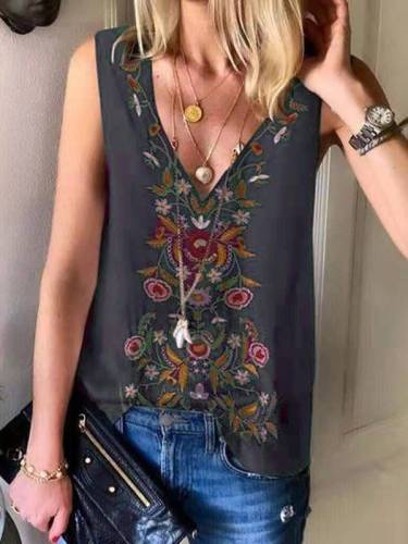 Women's Ethnic Vest And Chiffon Shirt Top