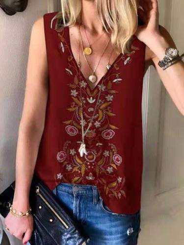 Women's Ethnic Vest And Chiffon Shirt Top
